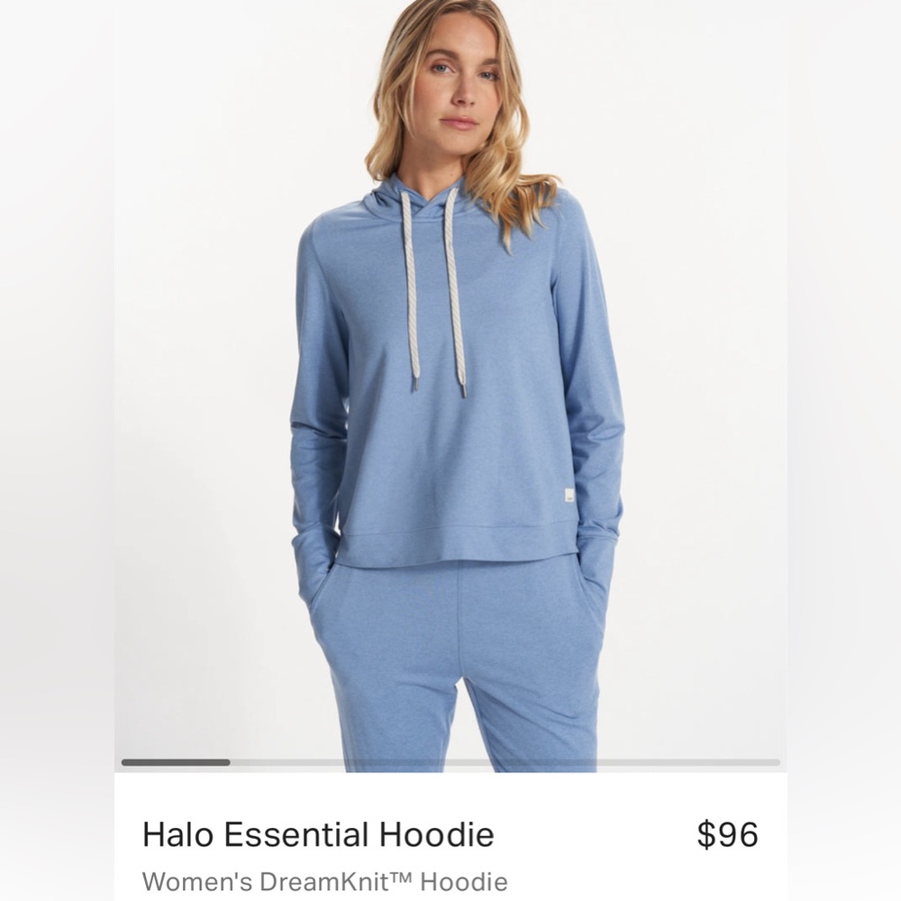 Vuori halo essential hoodie
